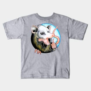 Thumbs up Opossum! Kids T-Shirt